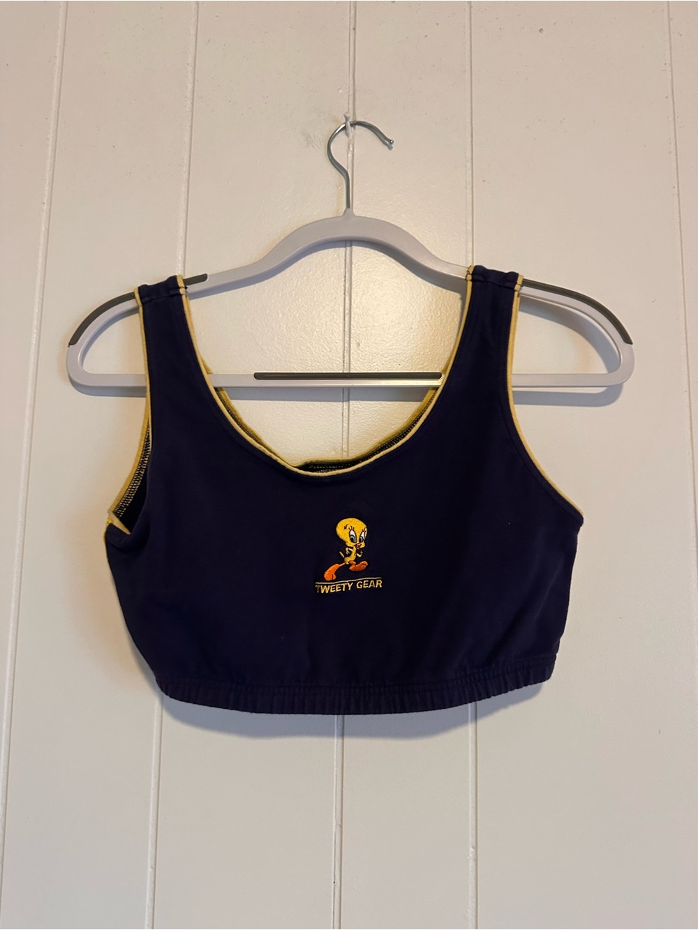 Warner Bros Tweety Bird Crop top/Sports Bra